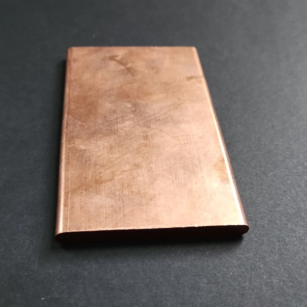 2 New Copper 1 pound .999 Fine Bullion Bars - Picture 4 of 5